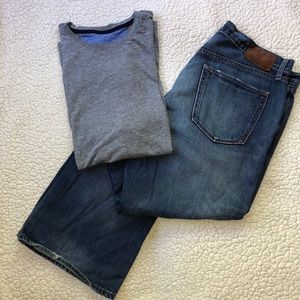 Men’s Banana Republic Large Grey ‘The Vintage T’